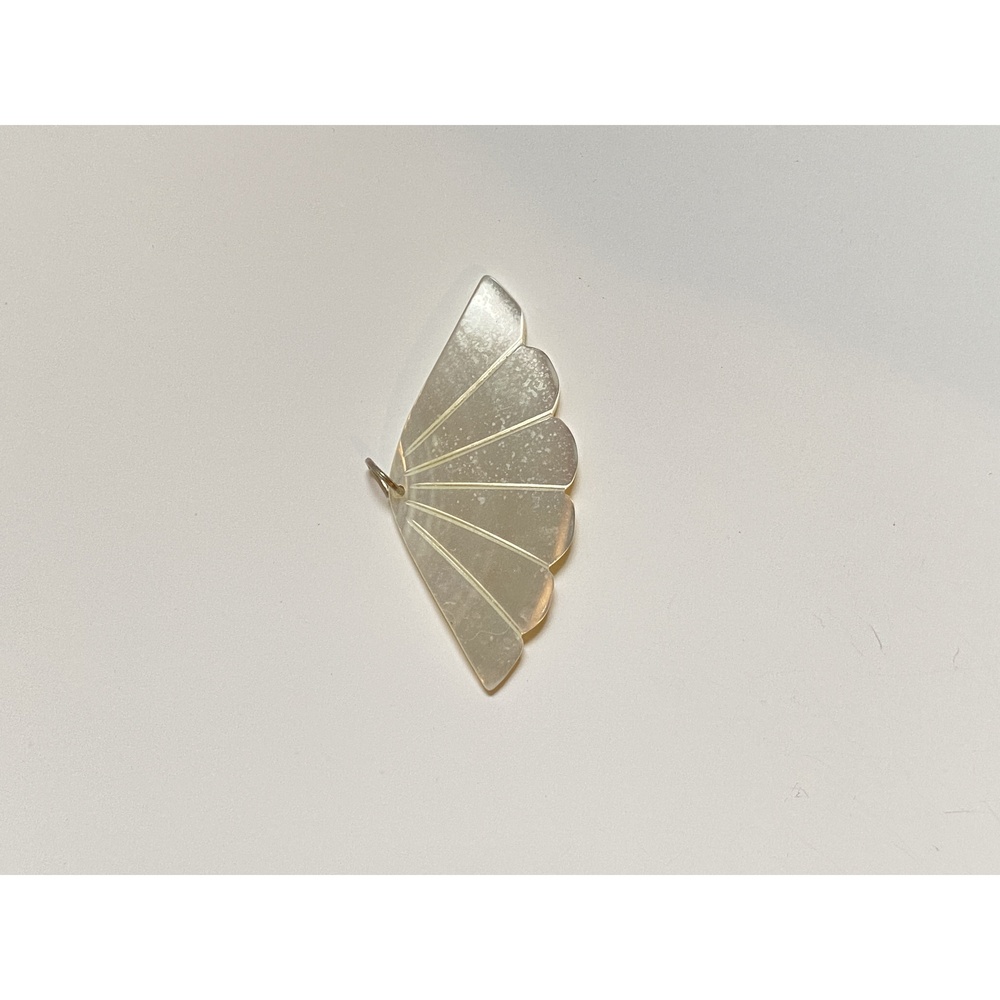 Vintage Real Shell Fan Pendant